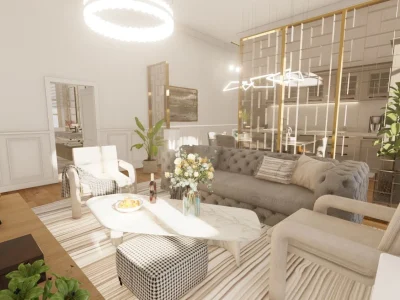 Charming Apart with River Views in Special Historical Building