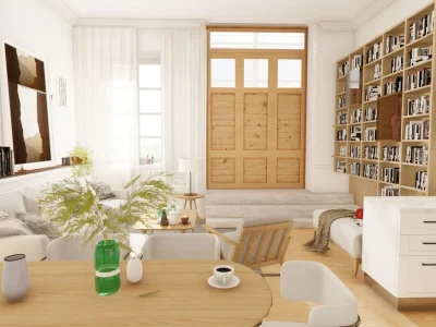 Beautiful and Spacious 54.2m² Ground Floor Apt