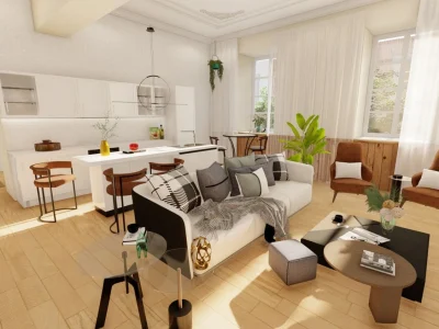 Spacious 2-Bed 1-Bath Luxurious Apartment in Riverside Historic Building of Character
