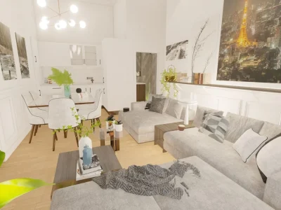 Charming 34m² Ground Floor 1-Bed 1-Bath Apartment