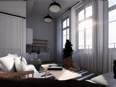 Unique 1.5 bed in Historic Building