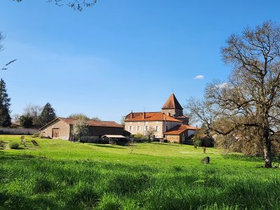 Maison De Maître with Attached Guest House, Outbuildings, and Extensive Grounds